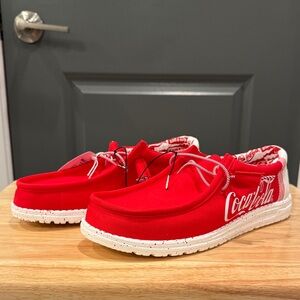 Hey Dude Coca-Cola Shoes